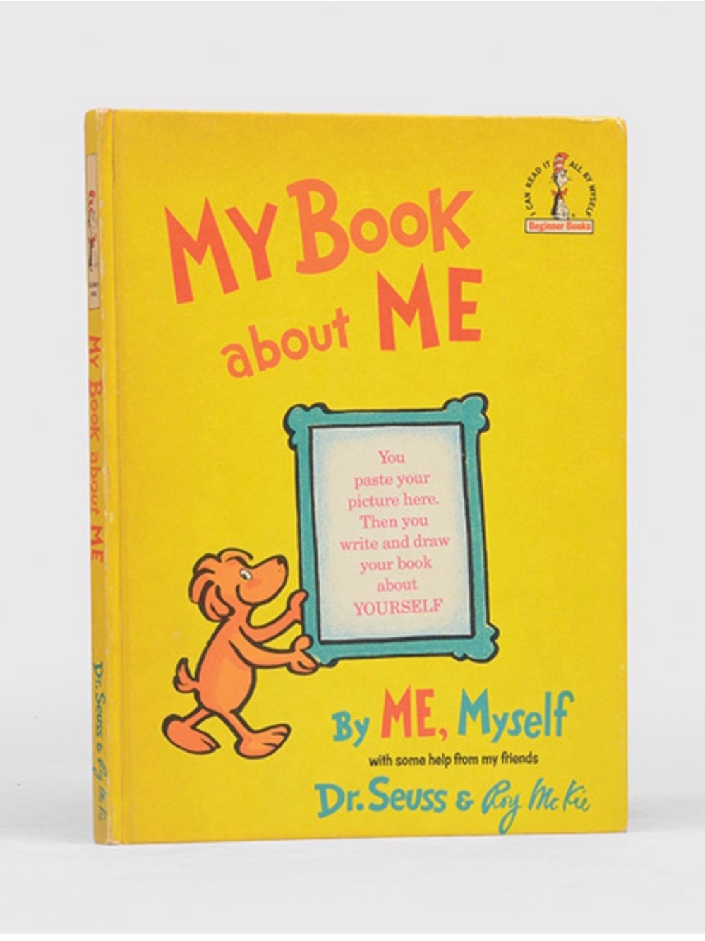 Dr. Seuss Yellow Cover "My Book About Me"